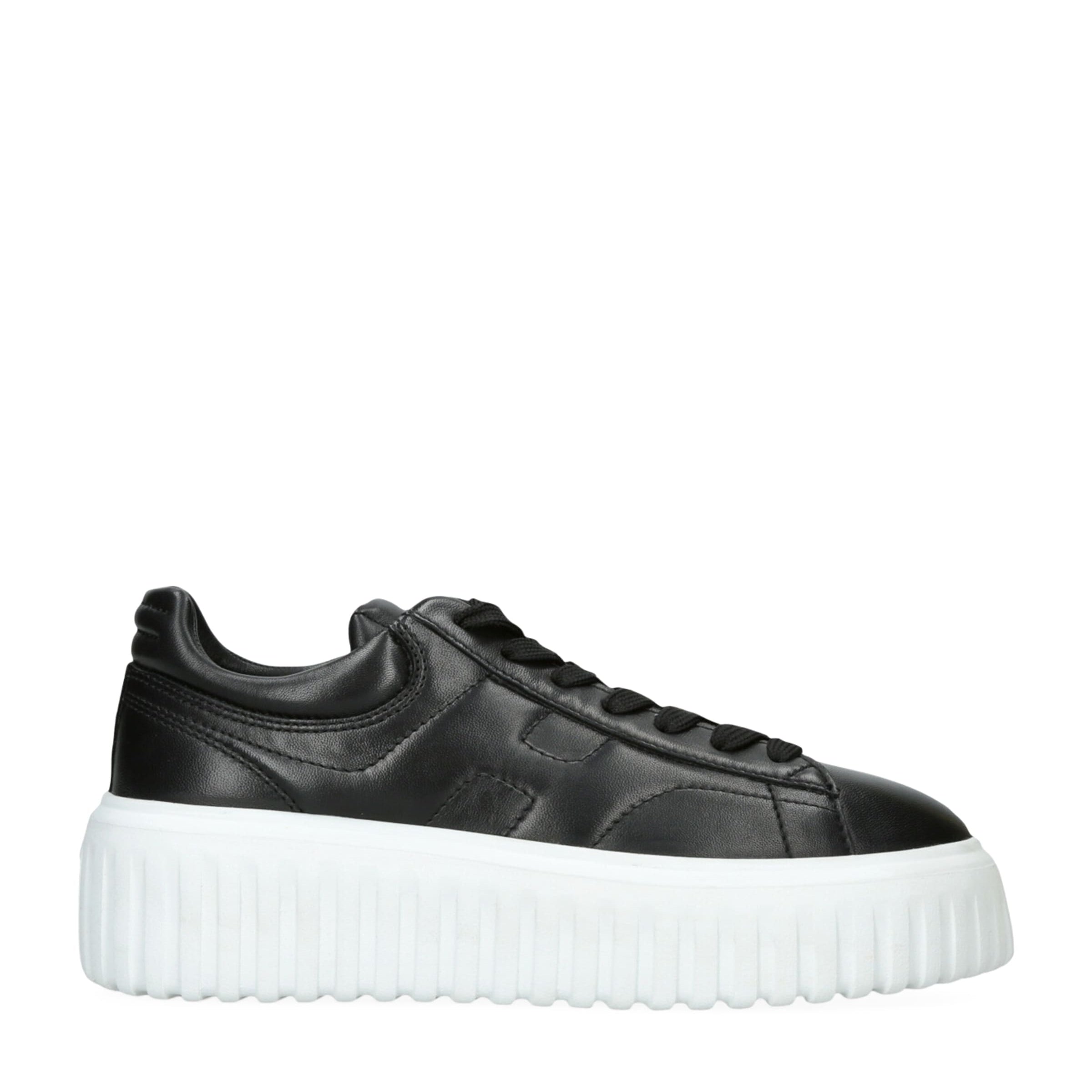 Multi Leather Allaciato Sneakers