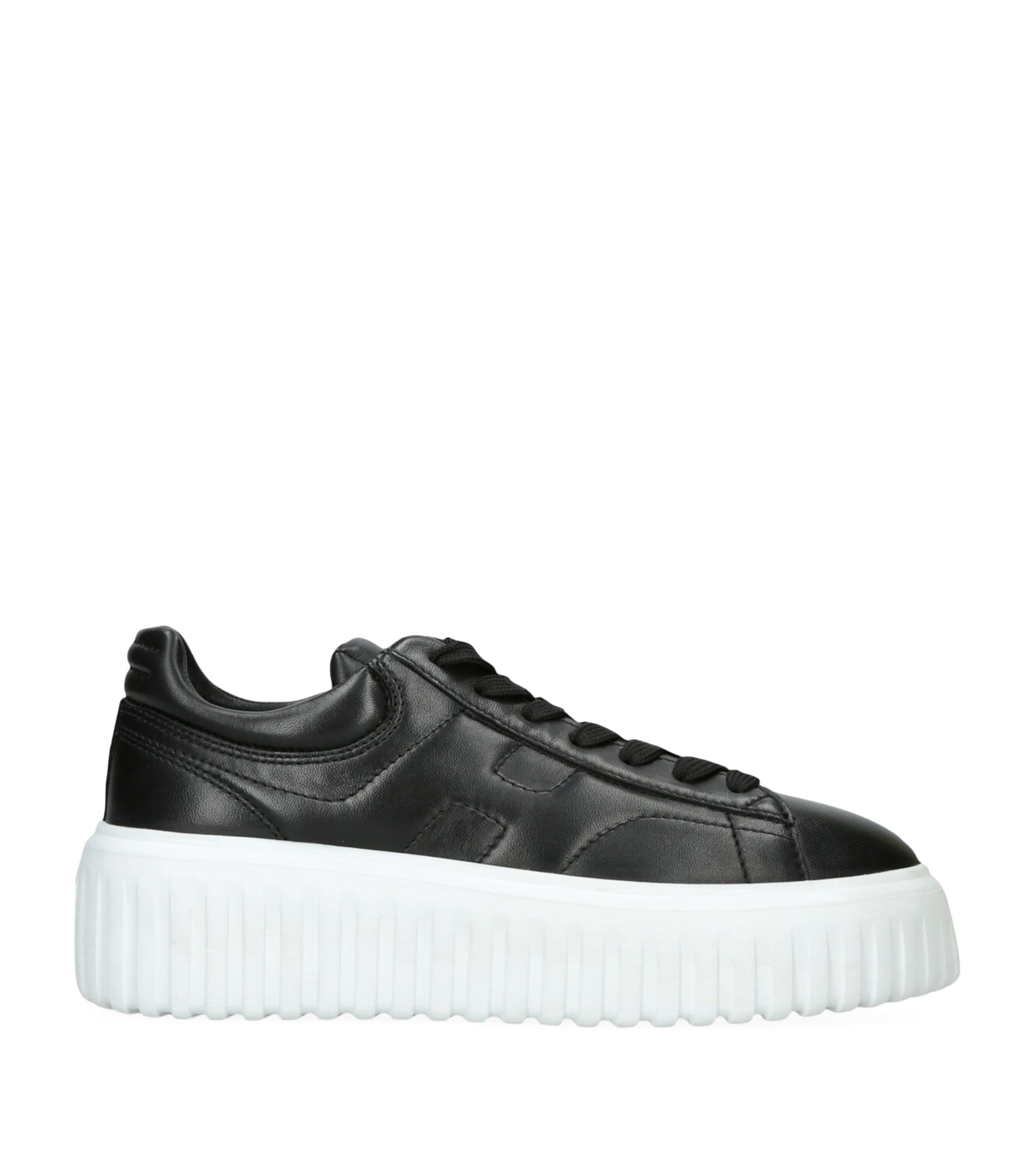 Multi Leather Allaciato Sneakers