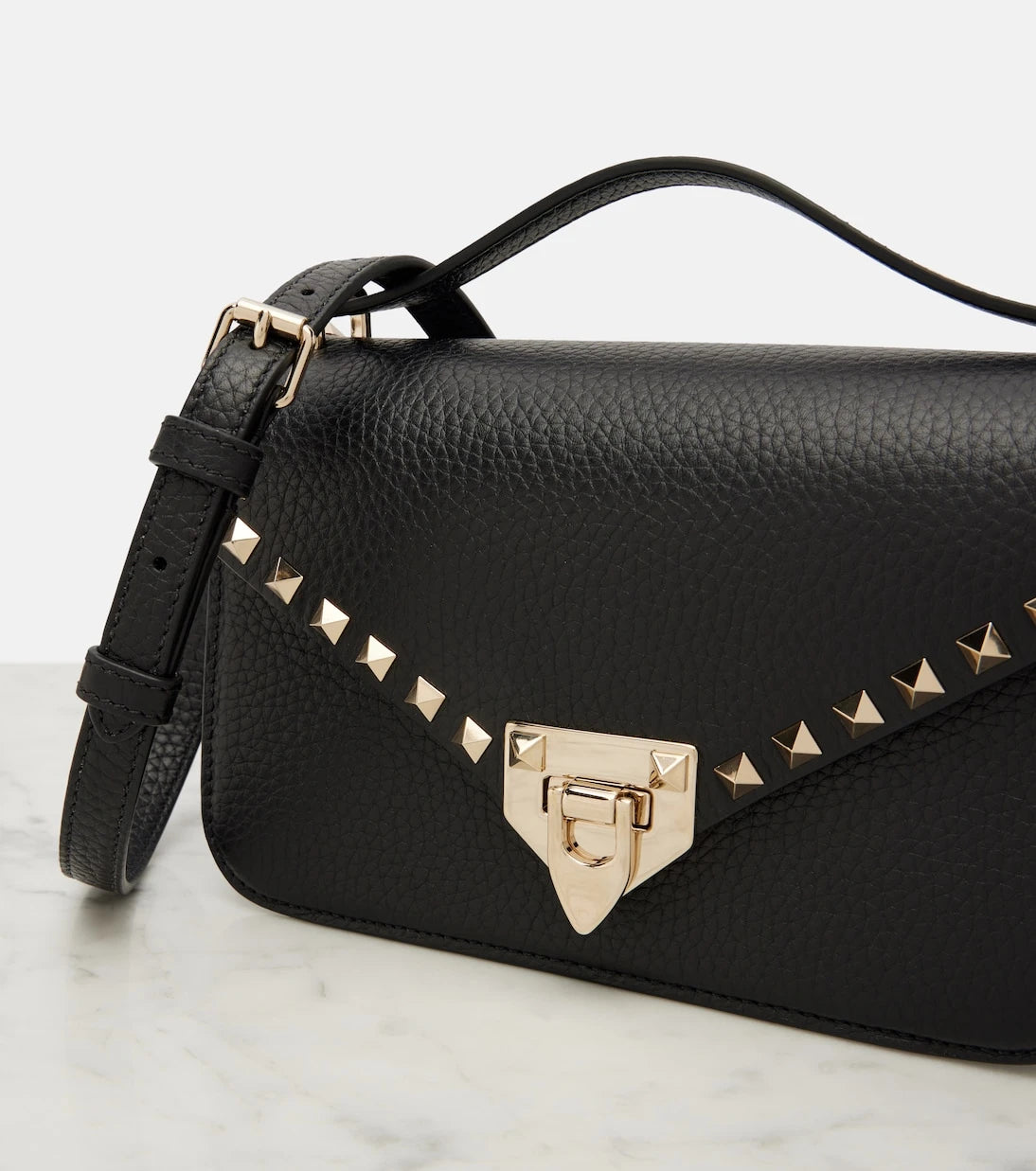 Valentino Garavani - Rockstud Small leather shoulder bag