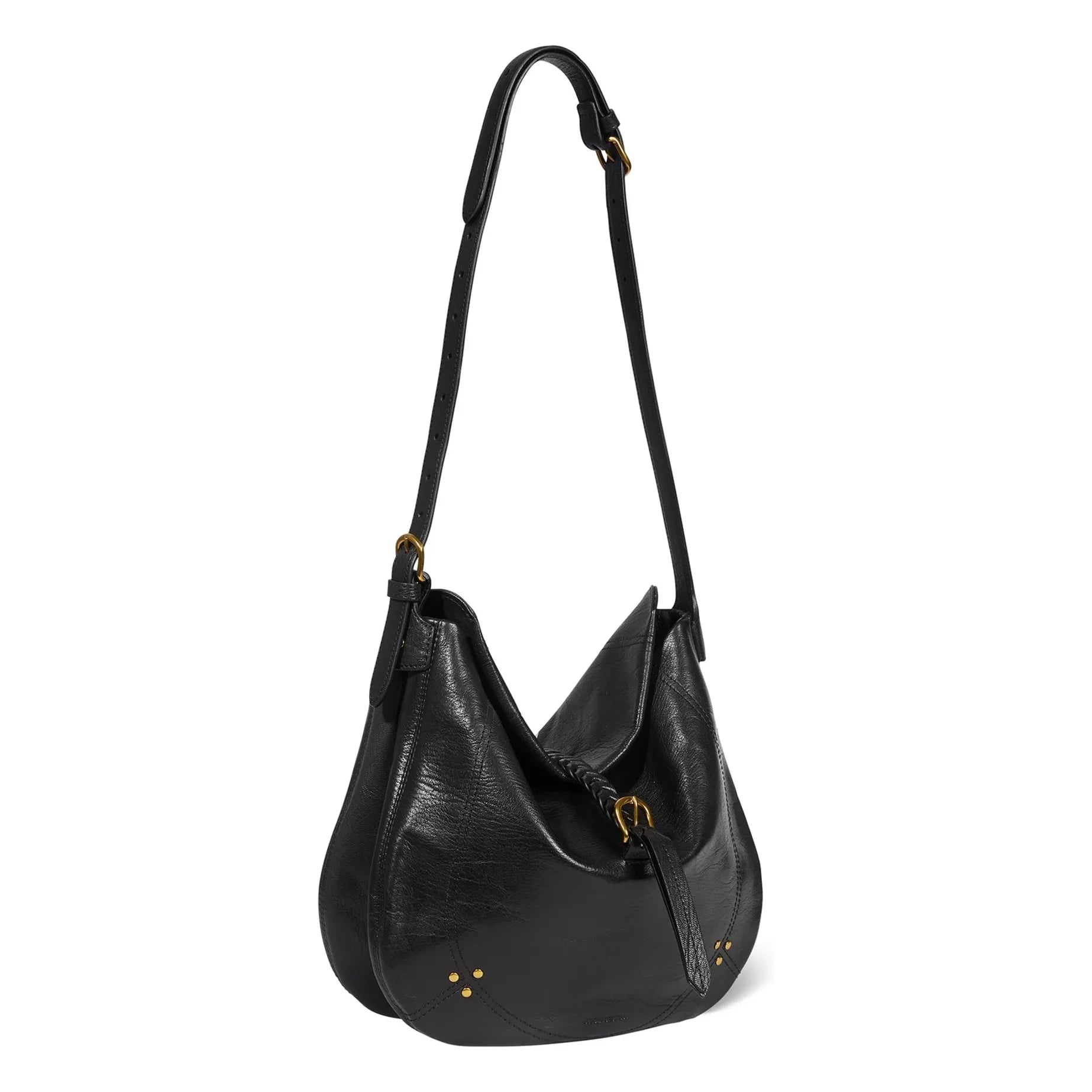 Jérôme Dreyfuss - Bag Luis Chèvre Grainé | Black