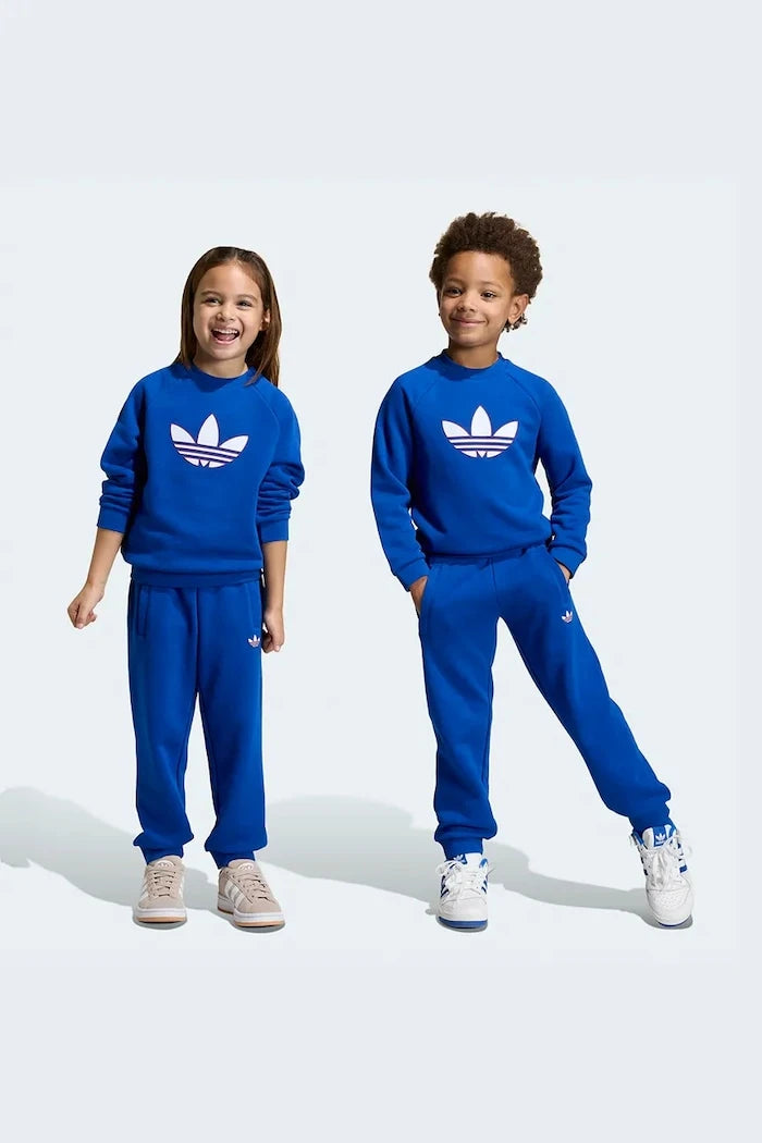 adidas Originals pamuklu çocuk eşofman takımı