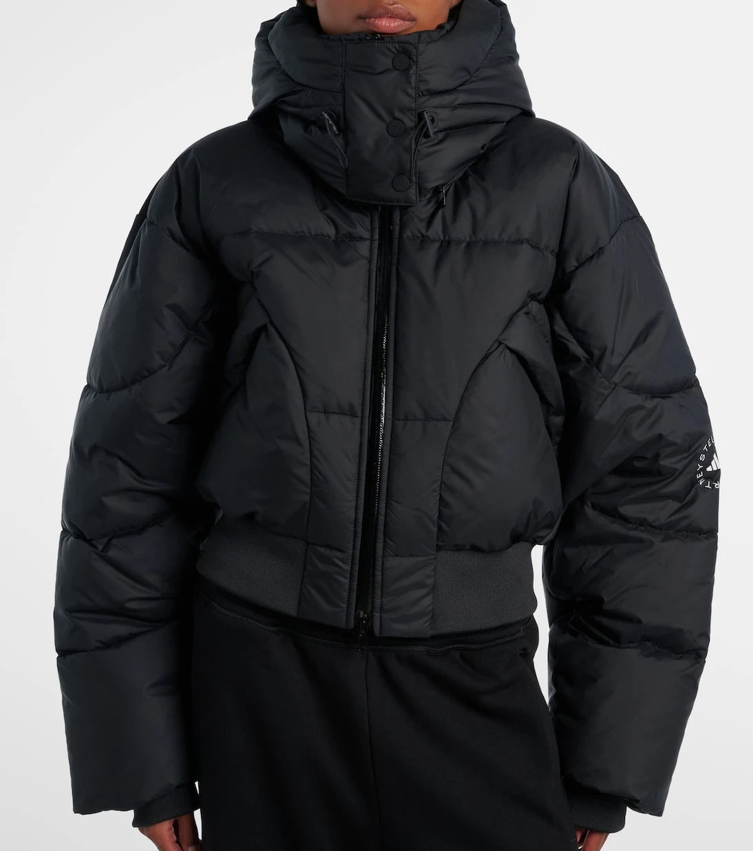 Adidas by Stella McCartney - Cropped puffer jacket