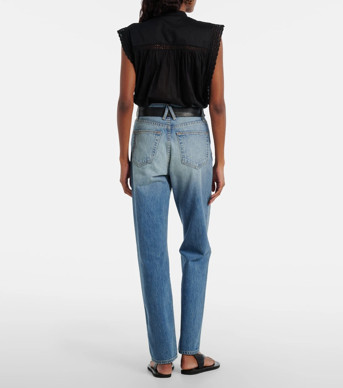 Slvrlake - London faded straight jeans