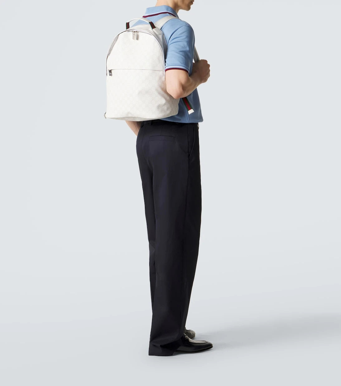Gucci - GG Canvas Medium backpack