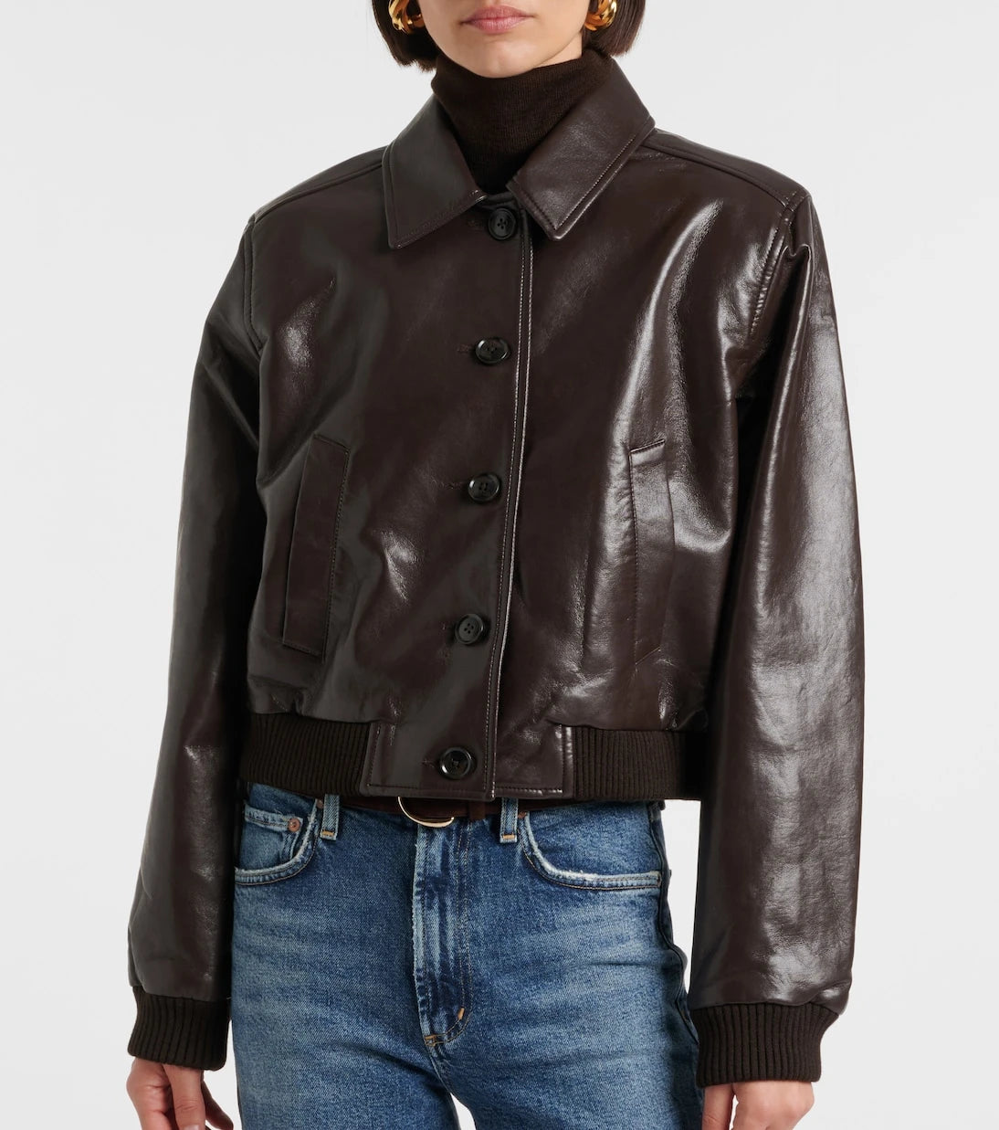 Citizens of Humanity - Lola leather bomber jacket