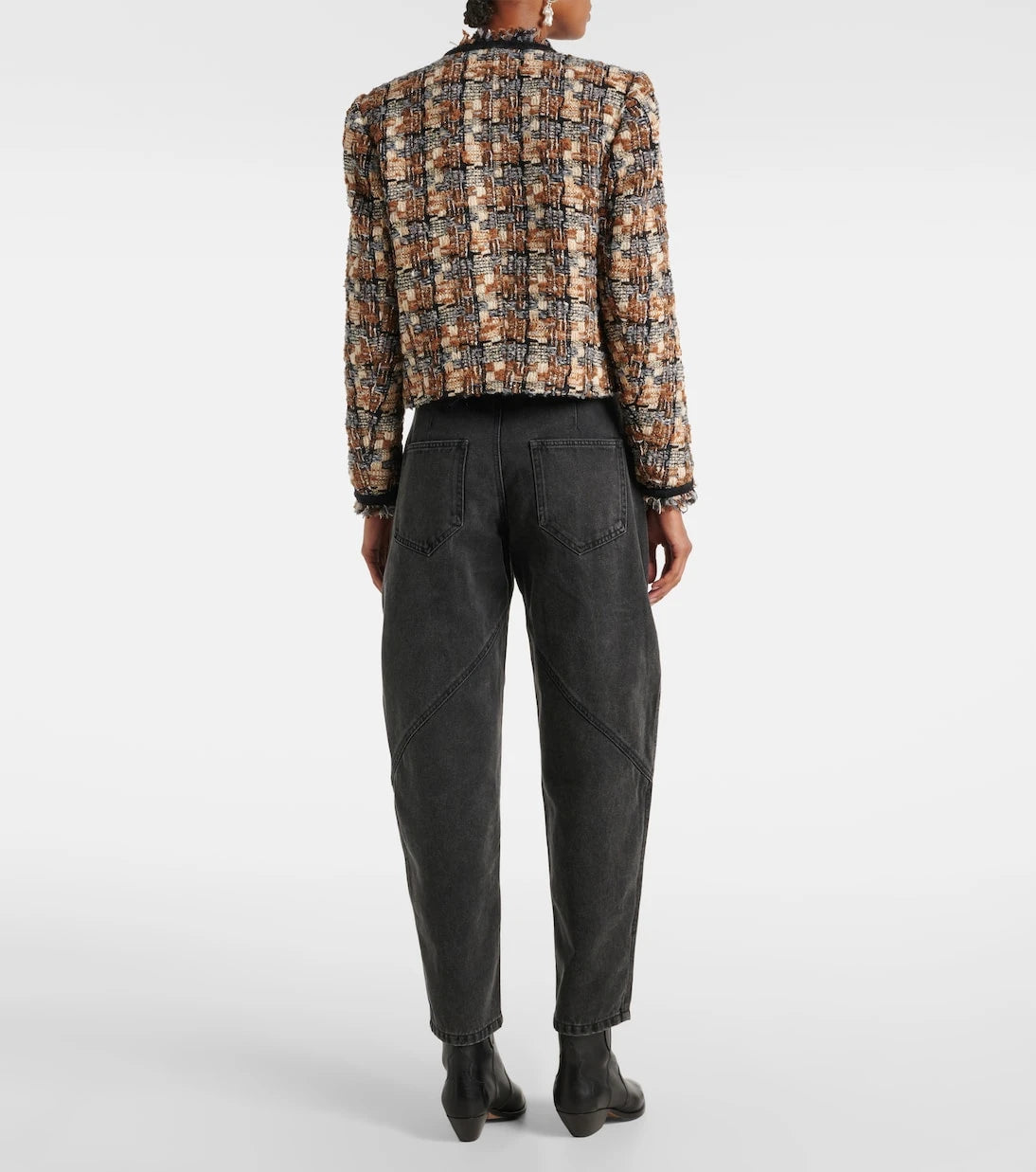 Isabel Marant - Kerry cropped wool-blend jacket