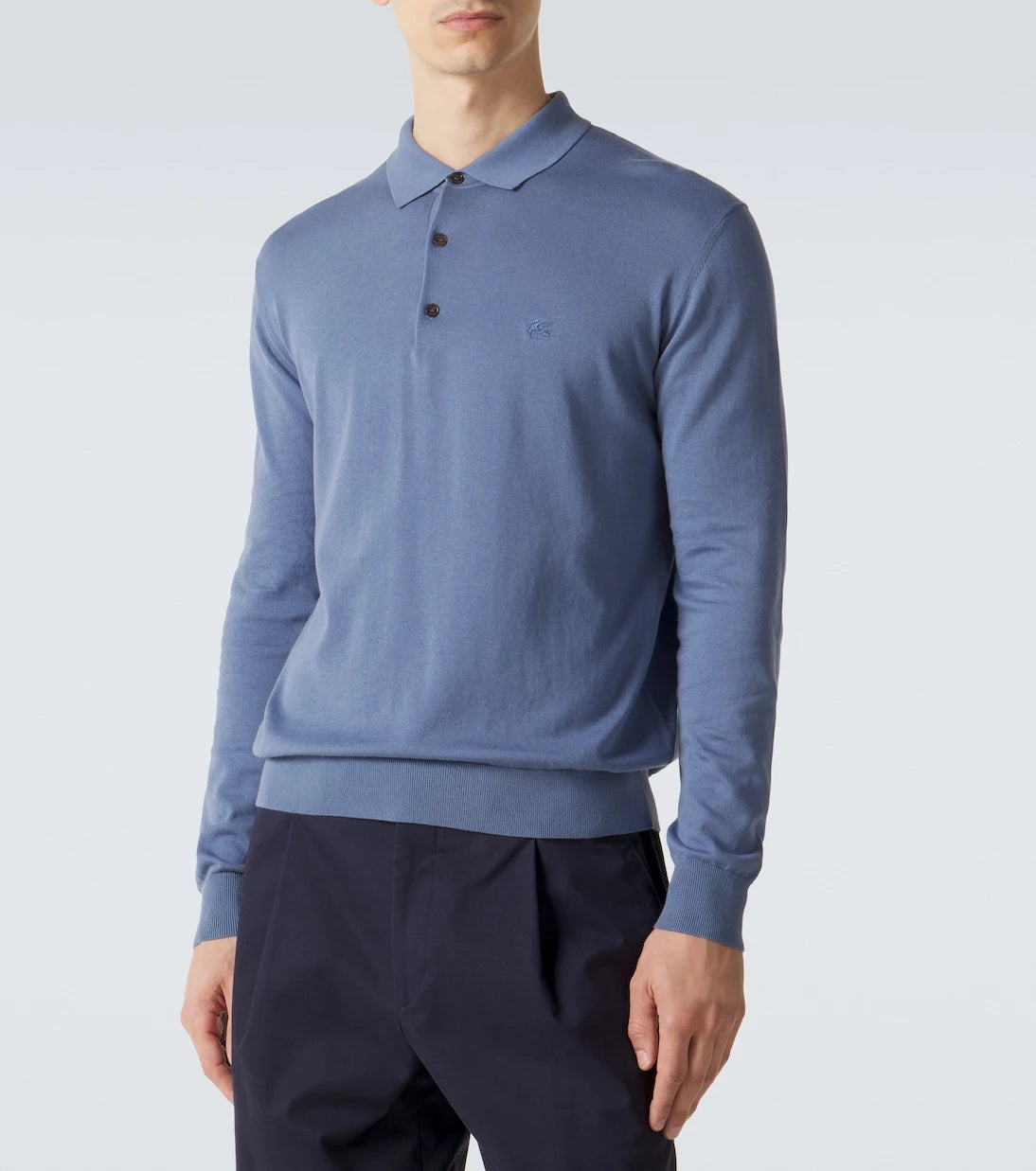 Etro - Pamuklu polo kazak