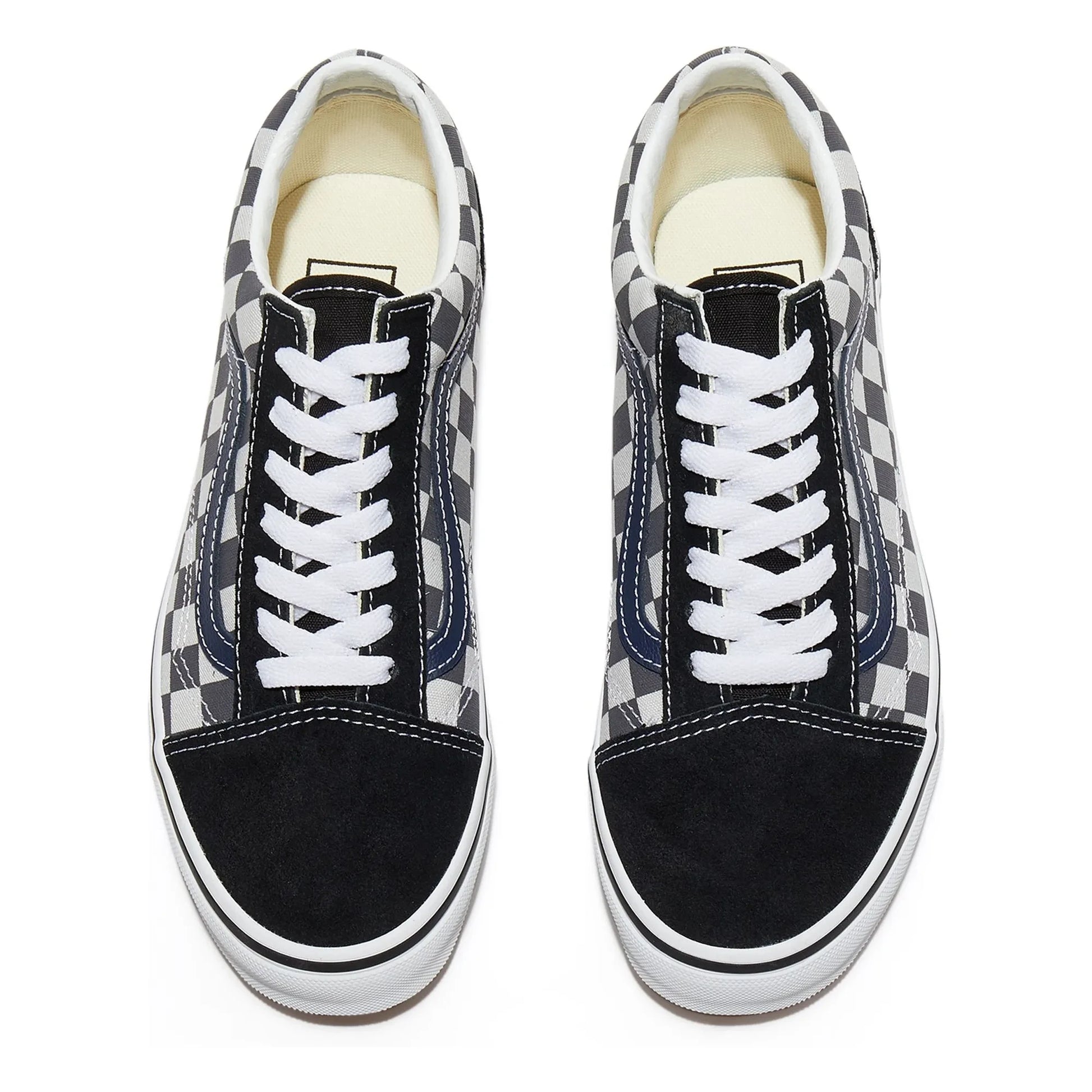 Vans - Sneakers Laces Old Skool Tonal Check | Navy blue
