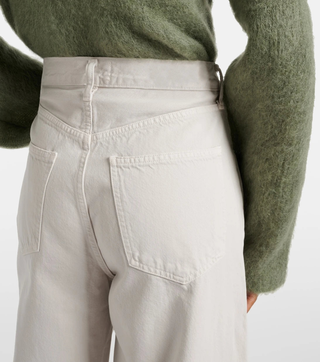 Agolde - Low Curve mid-rise wide-leg jeans