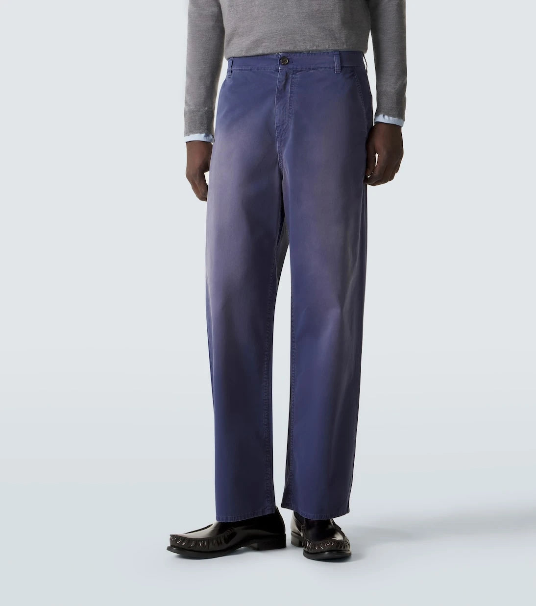 Miu Miu - Cotton gabardine wide-leg pants