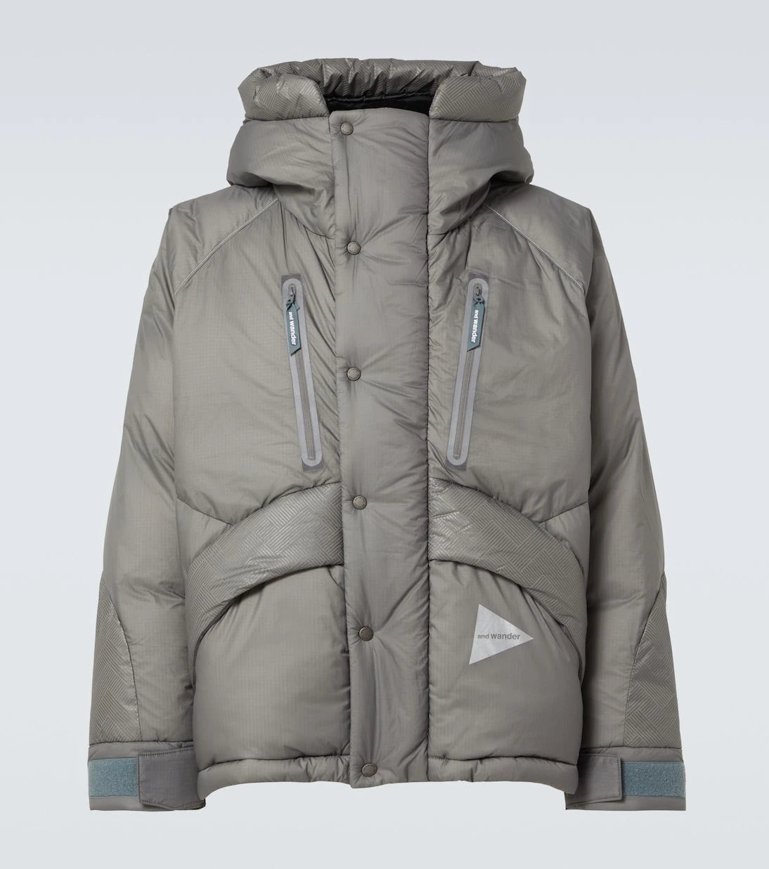 And Wander - Logo puffer jacket