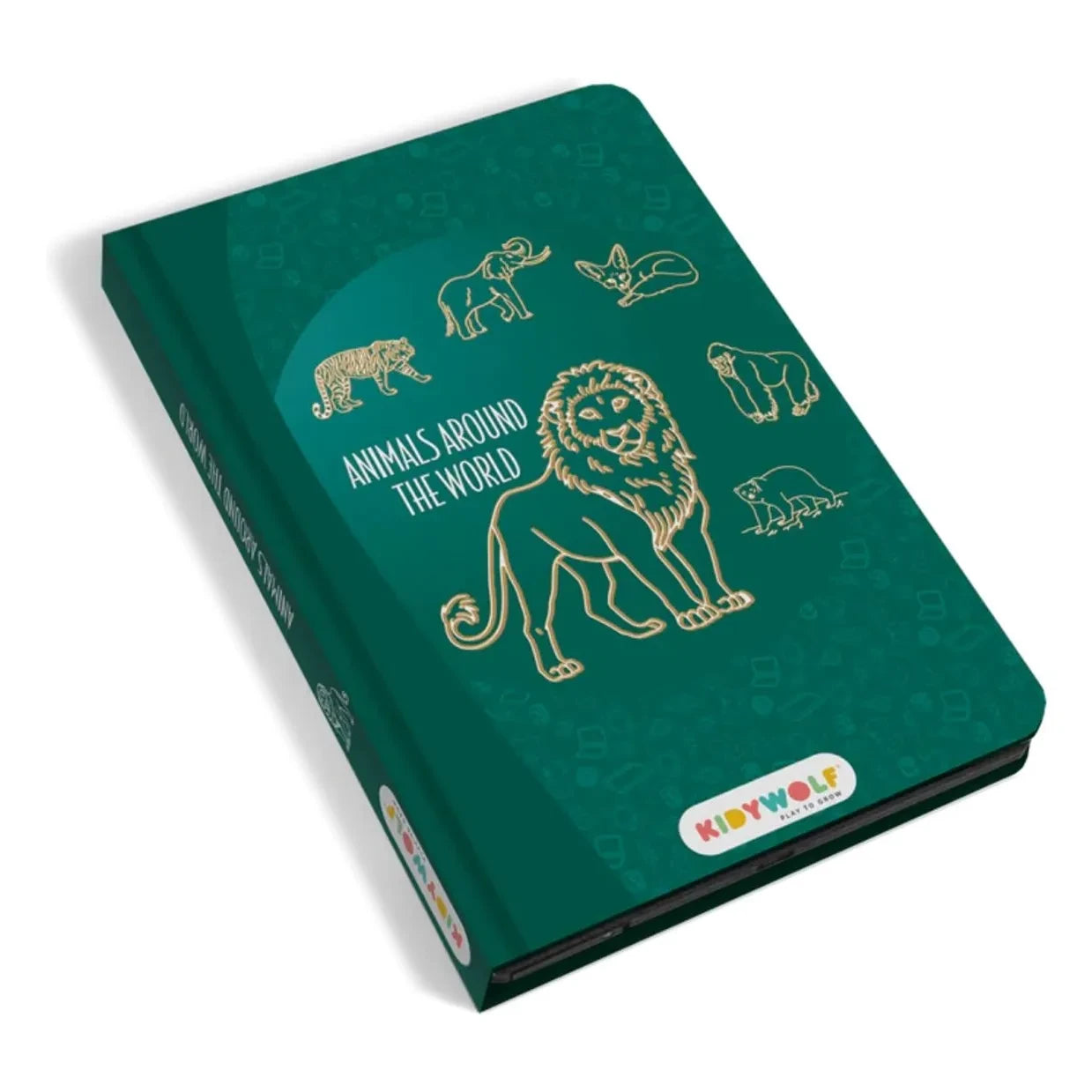 Kidywolf - Kidydraw Mini drawing board | Dark green