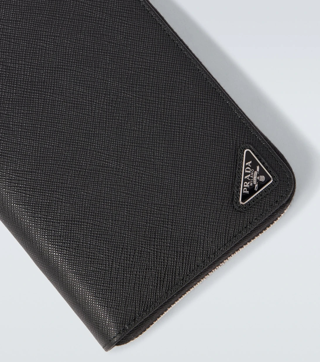 Prada - Logo Saffiano leather wallet