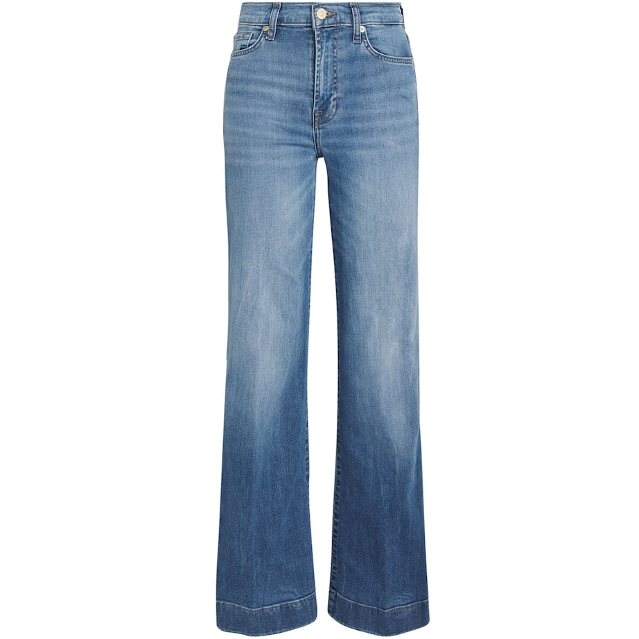7 For All Mankind Blue Modern Dojo Soho Flared Jeans