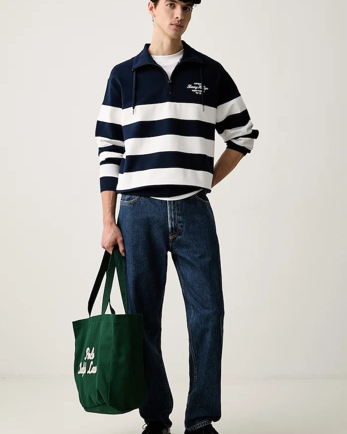 Tommy Hilfiger erkek pamuklu sweatshirt