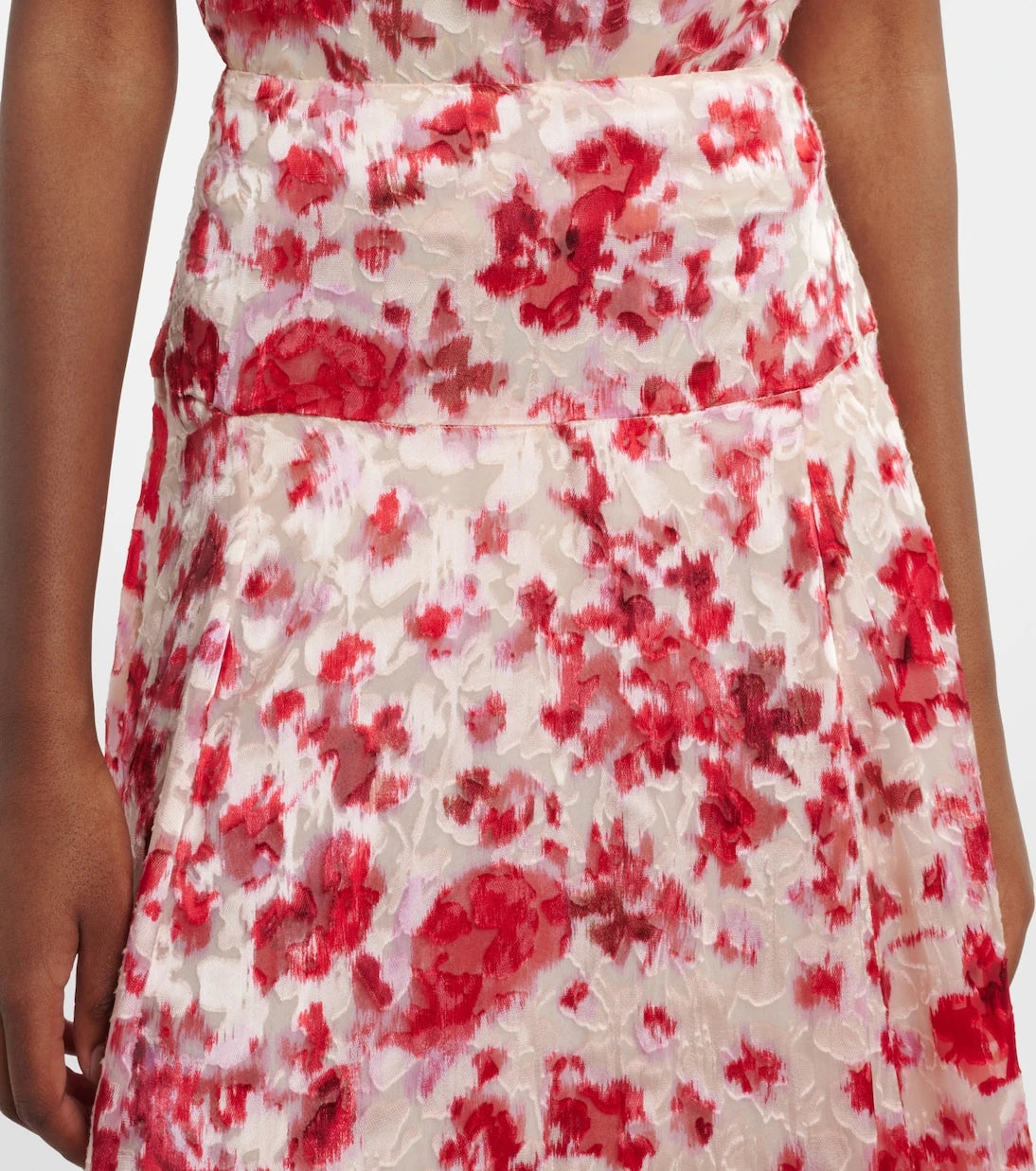 Isabel Marant - Hilza floral jacquard maxi skirt