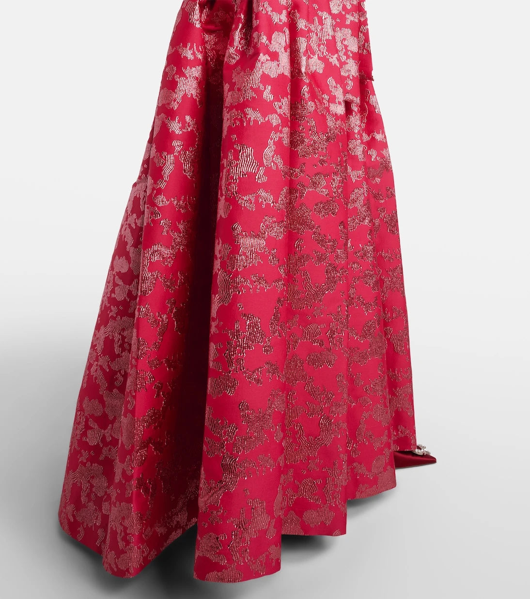 Simkhai - Julip belted jacquard gown