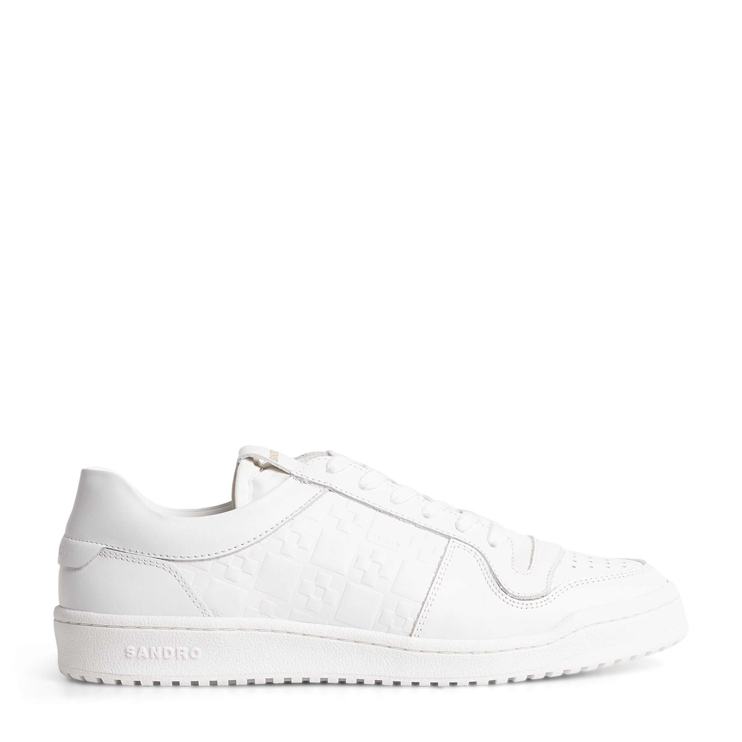 Leather Cross Sneakers