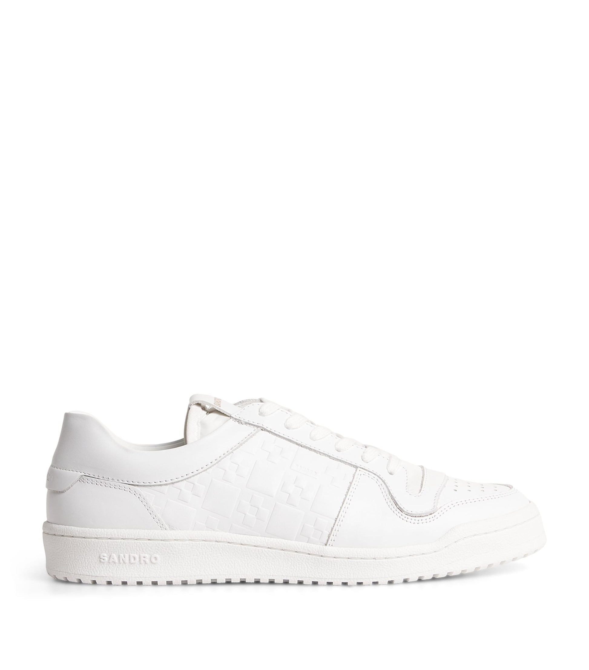 Leather Cross Sneakers