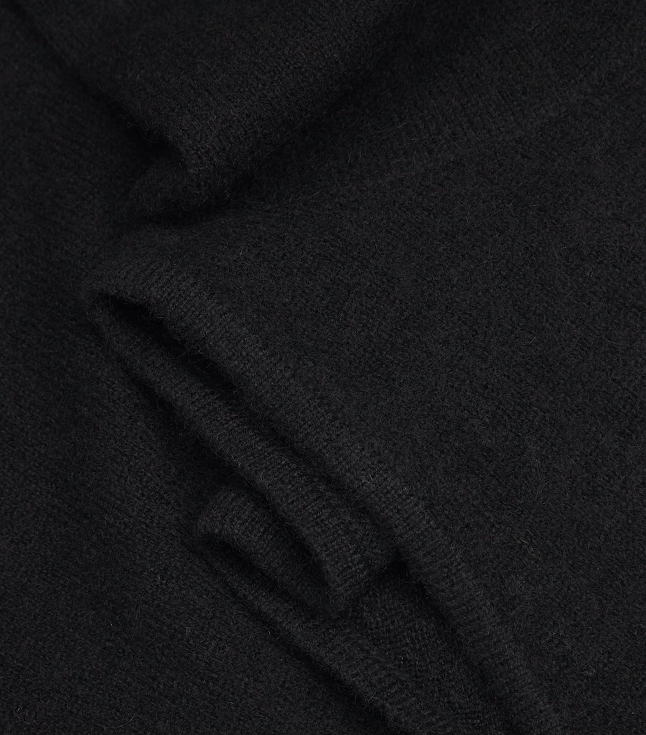 Cashmere Vida Sweater Vest BLACK