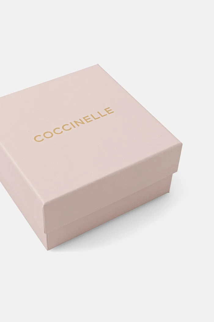 Coccinelle kadın deri anahtarlık