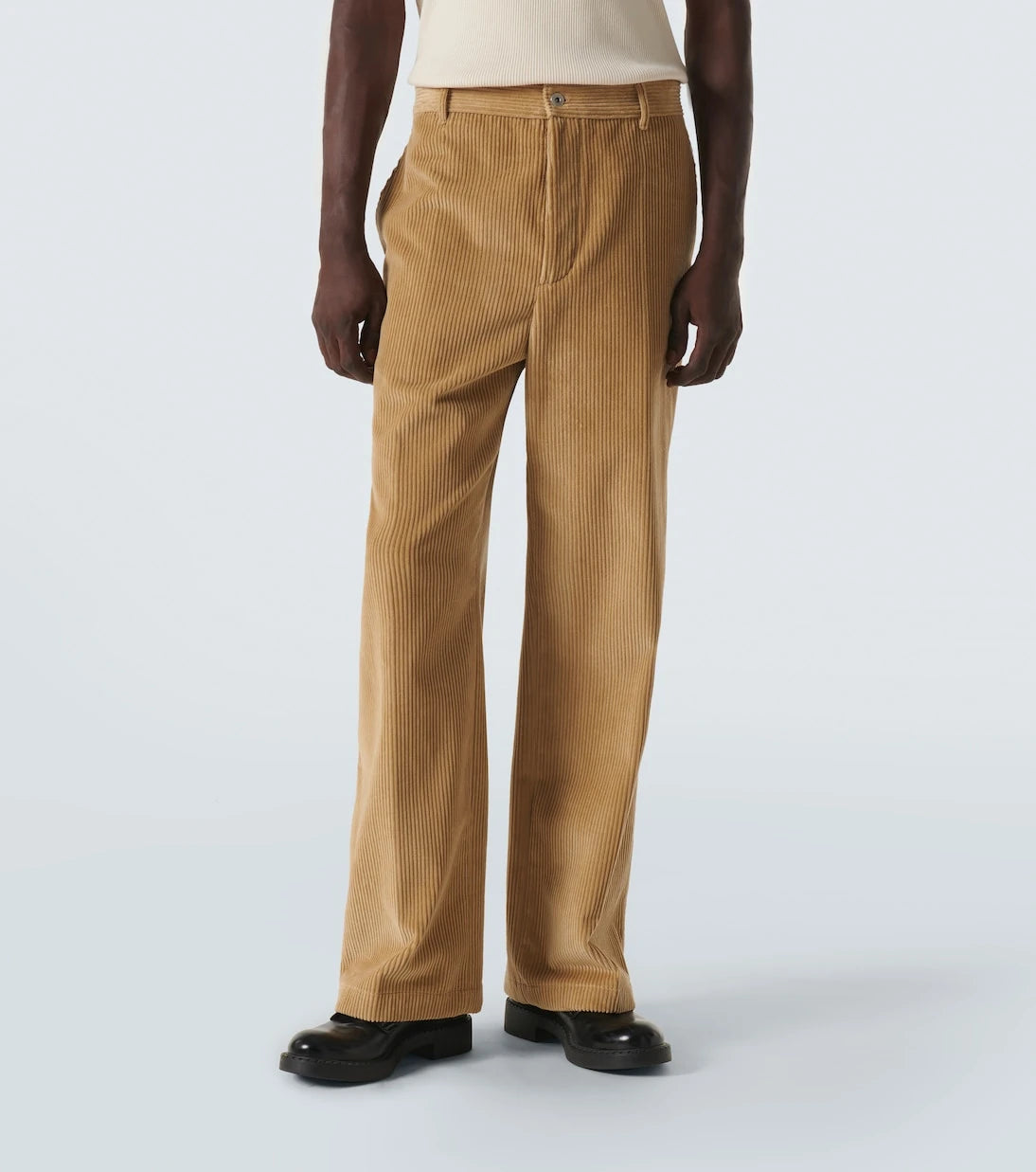 Bottega Veneta - Cotton corduroy straight pants