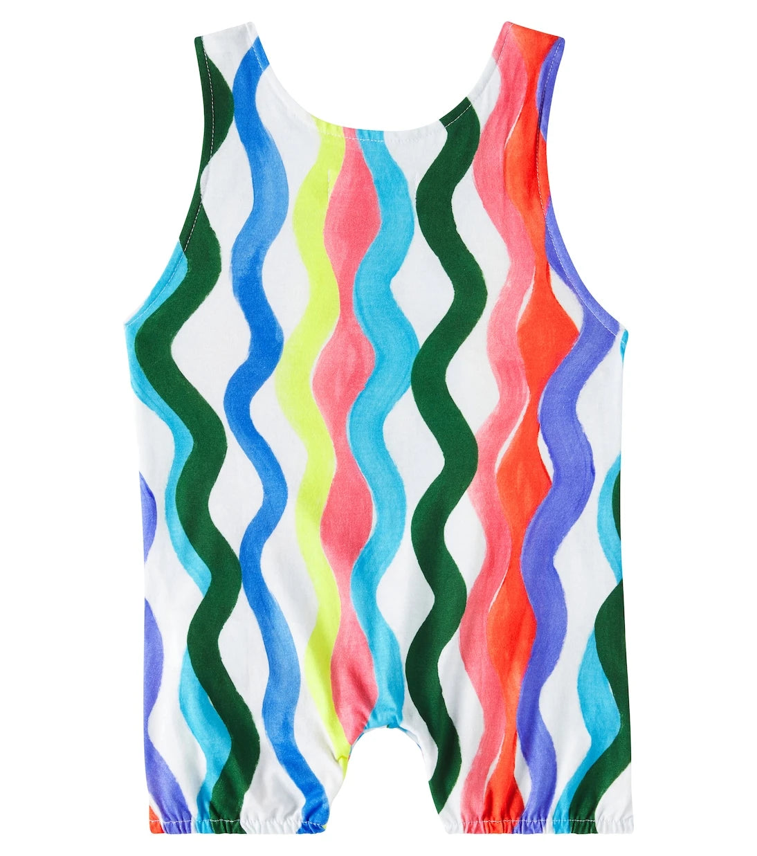 Fábula - Baby printed cotton romper