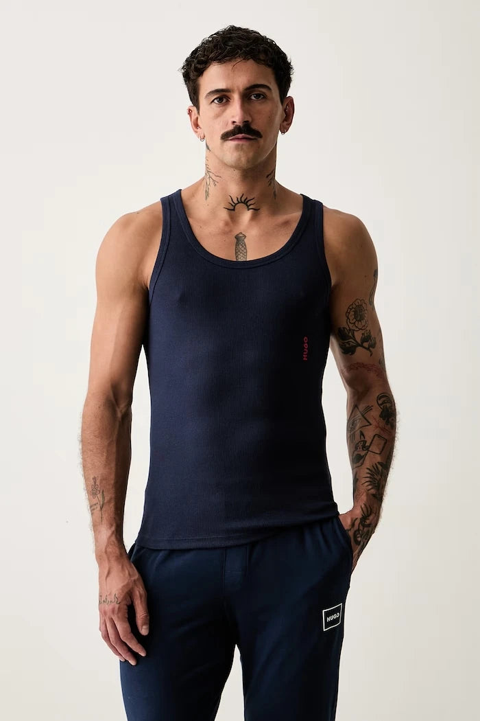 HUGO erkek pamuklu atlet TANK TOP TRIPL. PACK 3’lü
