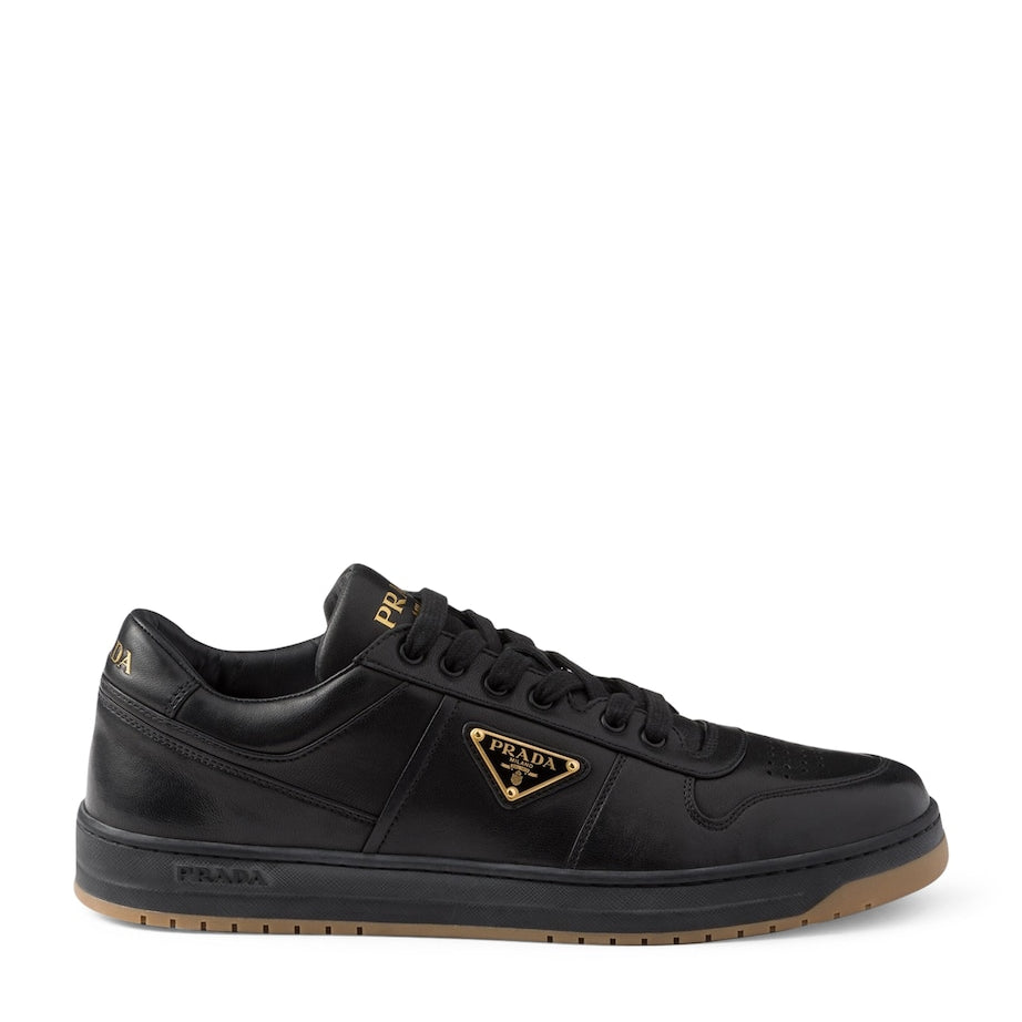 Prada Leather Downtown Sneakers