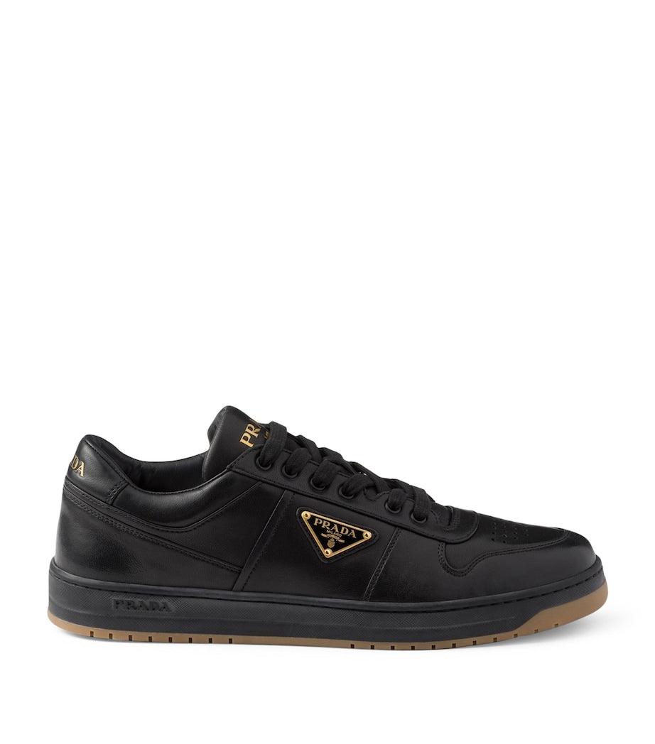 Prada Leather Downtown Sneakers