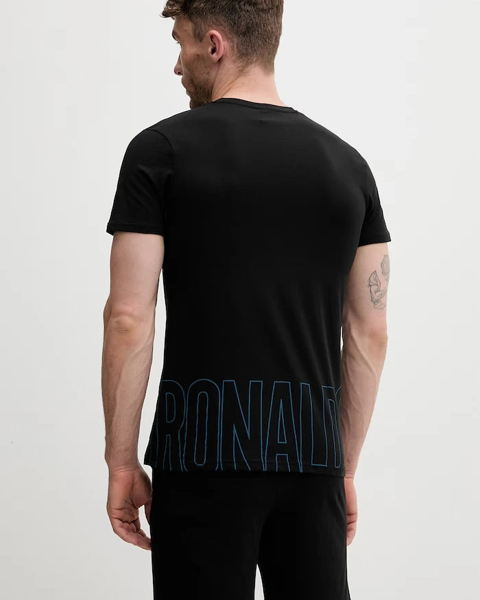 CR7 Cristiano Ronaldo iki parçalı erkek pamuklu pijama