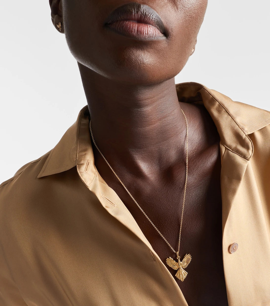 Anita Ko - Phoenix 18kt gold pendant necklace