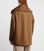 Max Mara Beige Cashmere Pea Coat