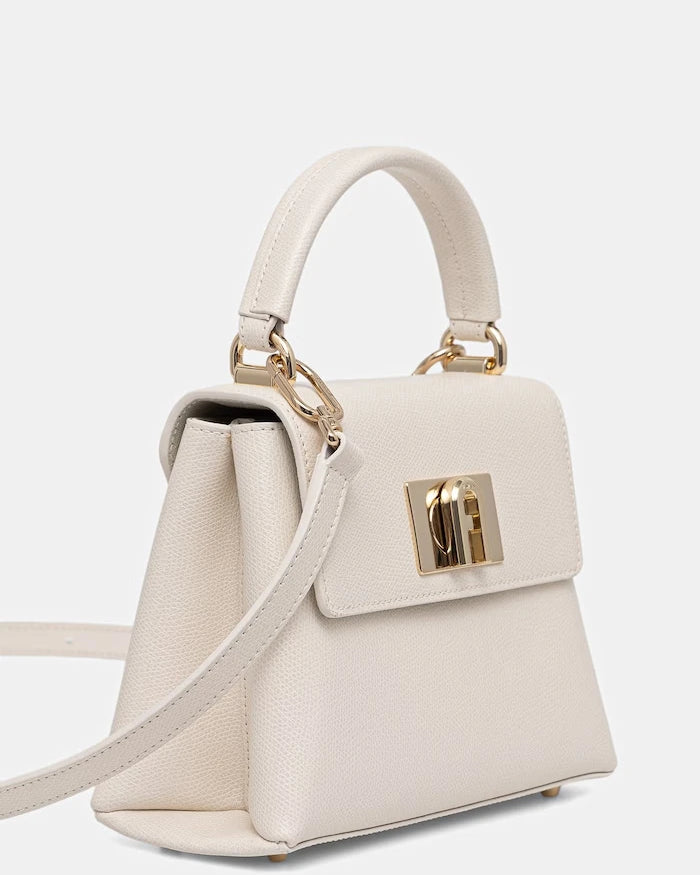 Furla чанта tote дамска от кожа 1927 Mini Top Handle