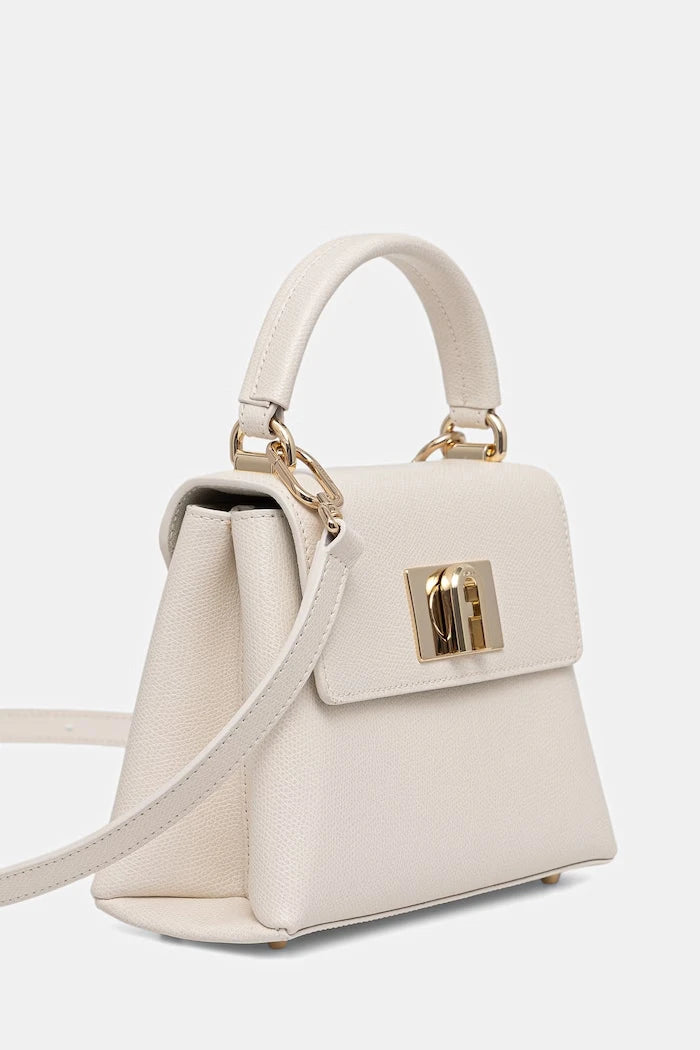 Furla чанта tote дамска от кожа 1927 Mini Top Handle