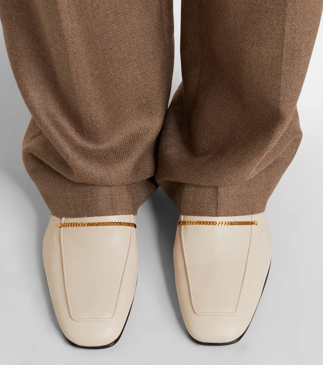 Herbert Levine - Fair And Square leather loafer pumps