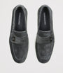 Salvatore Ferragamo Suede Tancredi Loafers