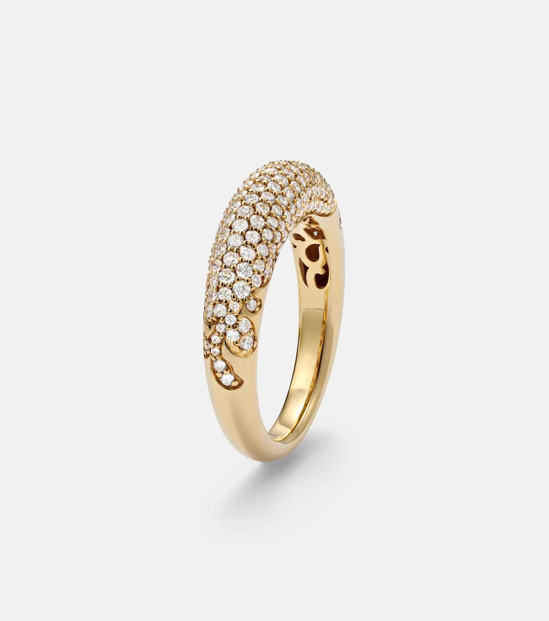 Engelbert - New York 66 Medium 18kt gold ring with diamonds