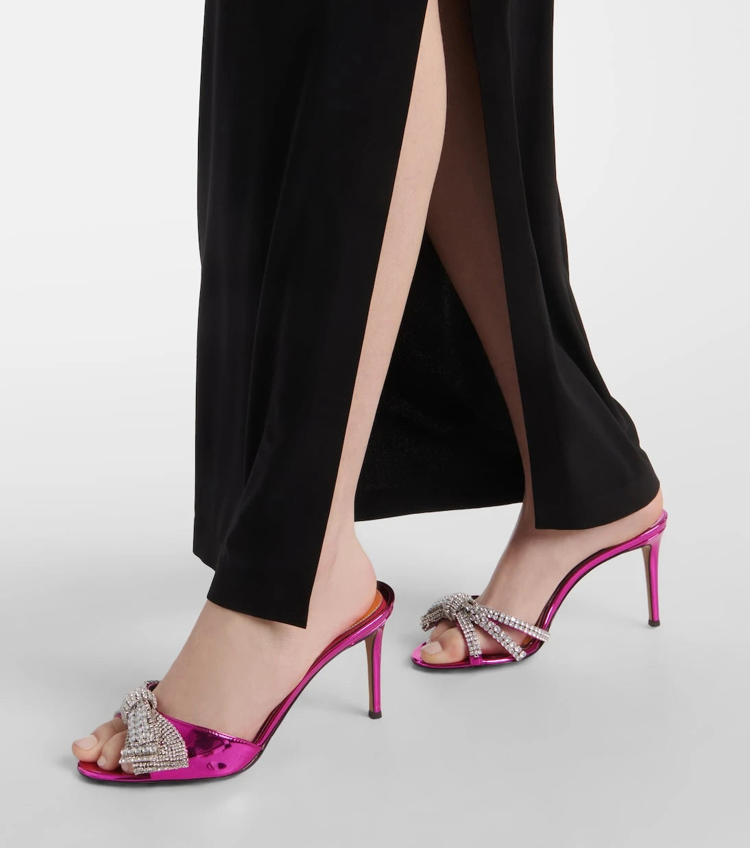 Alexandre Vauthier - Shooting embellished mules