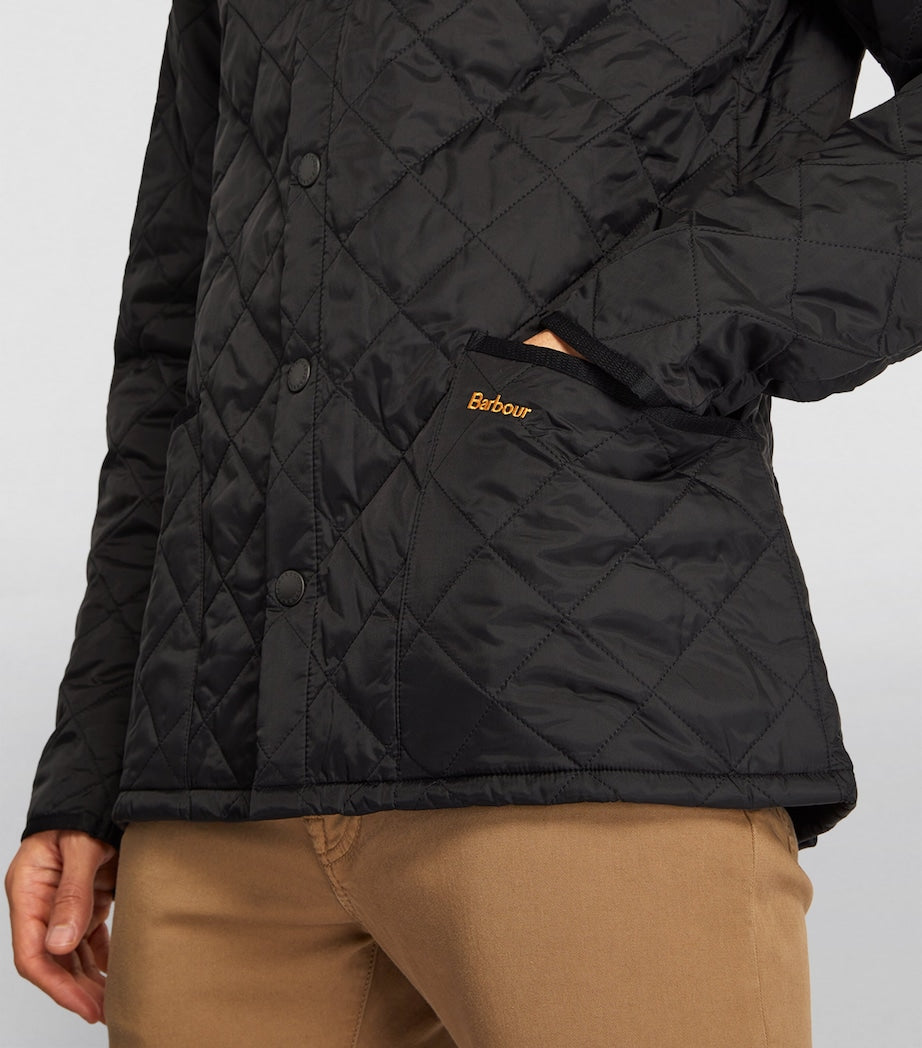 Barbour Black Heritage Liddesdale Quilted Jacket