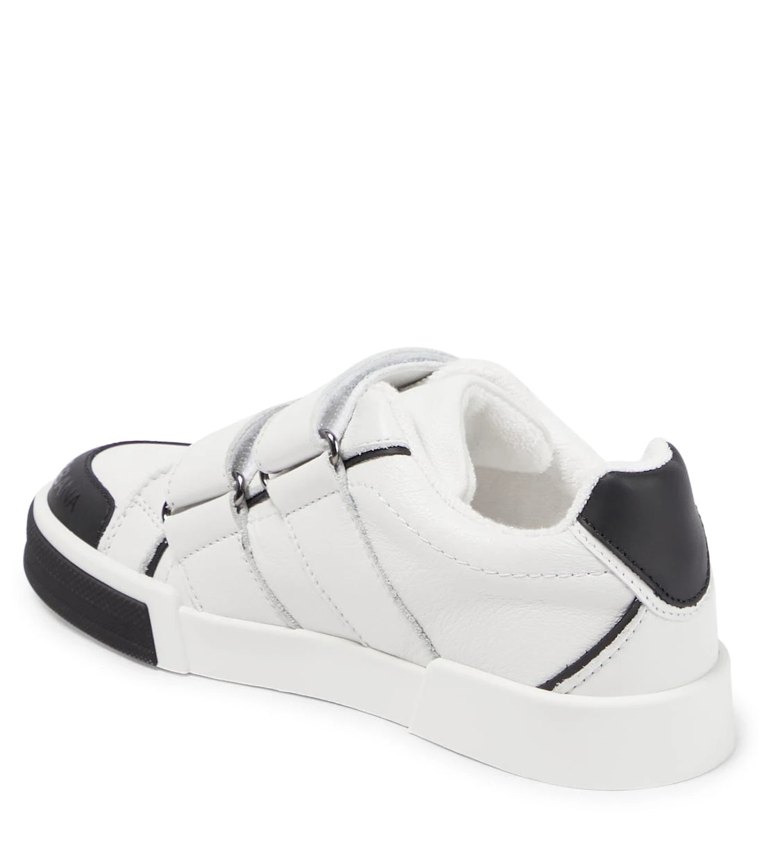 Dolce&Gabbana Kids - Logo leather sneakers