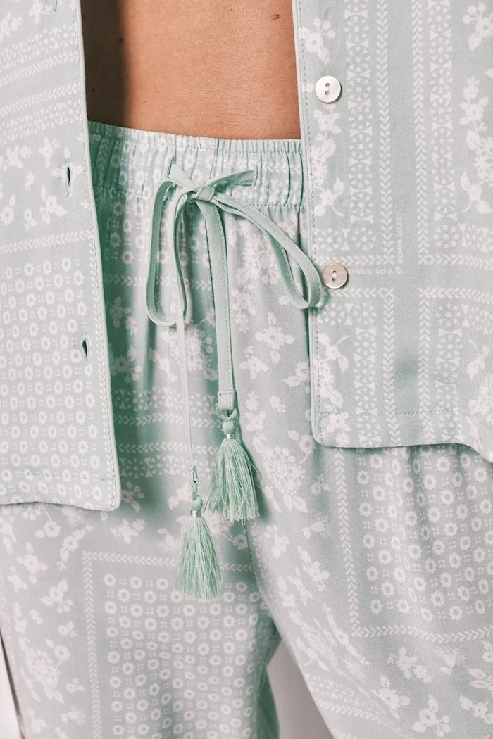 women'secret Kadın viskoz iki parçalı pijama