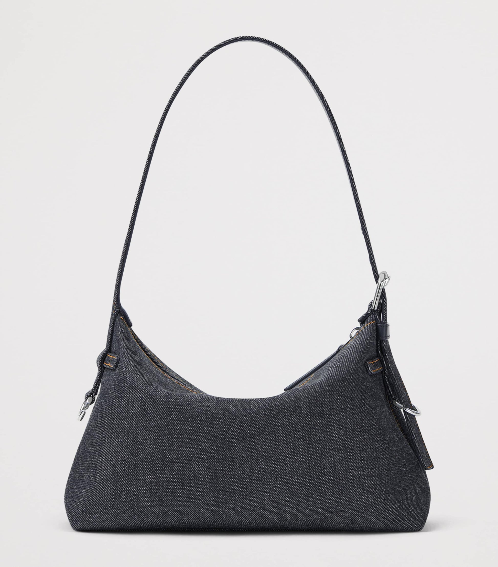Mini Denim Voyou Shoulder Bag