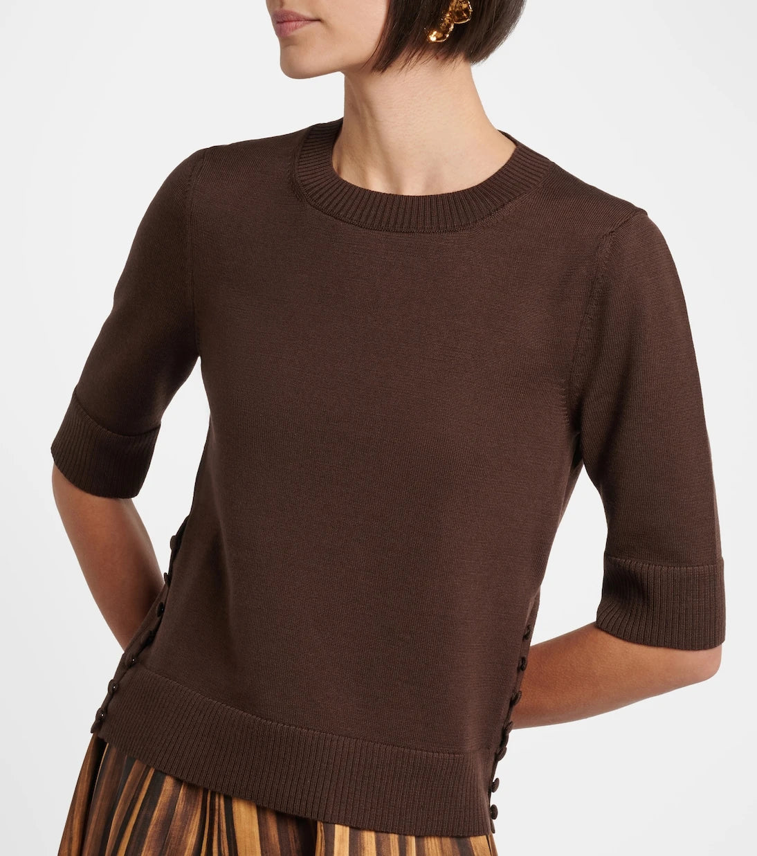 Oscar de la Renta - Virgin wool sweater