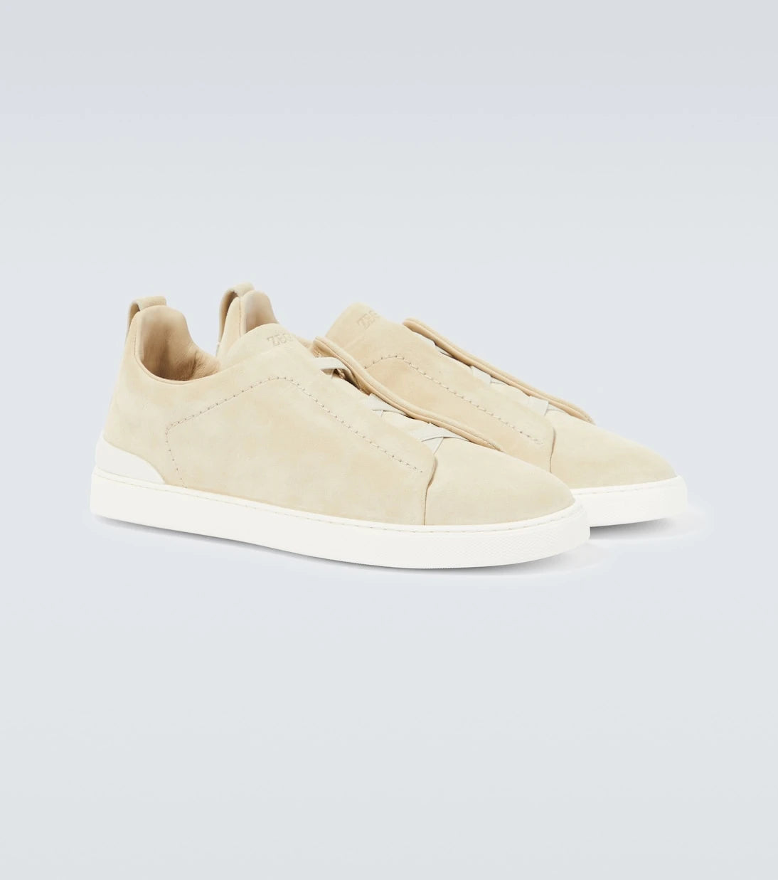 Zegna - Triple Stitch suede sneakers