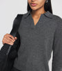 Grey Virgin Wool-Cashmere Moxa Sweater