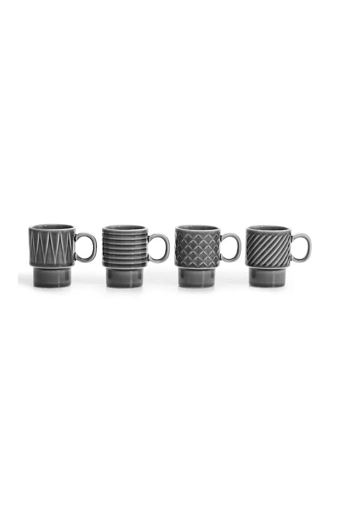 Sagaform Coffee & More 100 ml Espresso Fincan Seti (4 Parça)