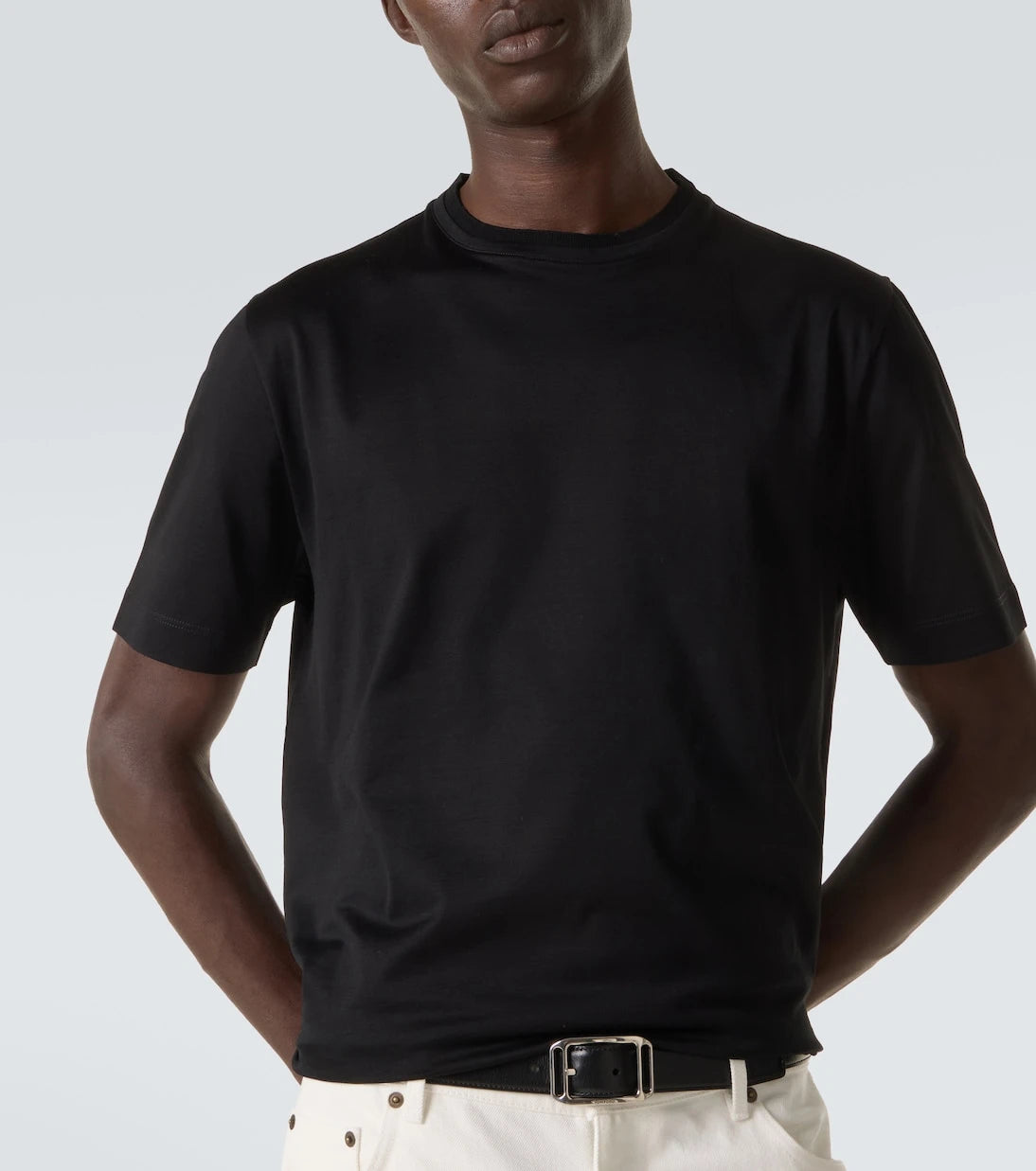 Canali - Cotton jersey T-shirt