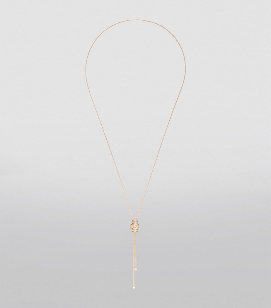 Piaget Rose Gold and Diamond Possession Pendant Necklace