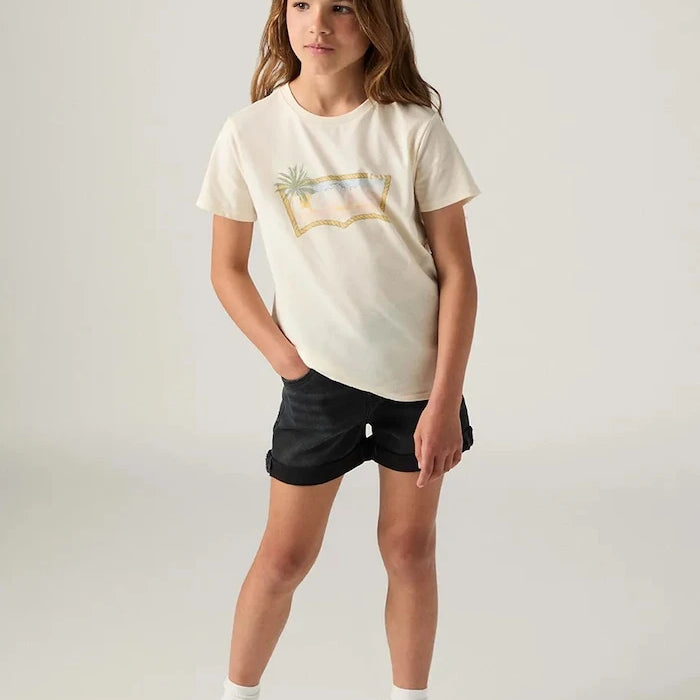 Детски дънков къс панталон Levi's
